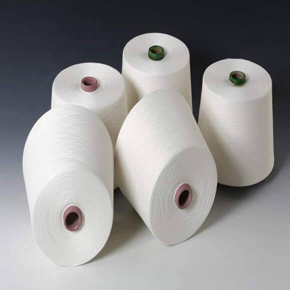 Polyester-spun-yarn